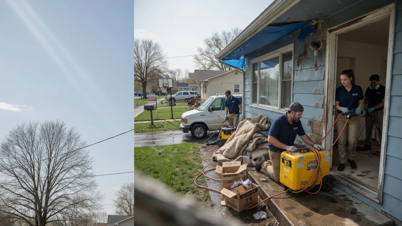 Basement Flood Cleanup in Davis, OK near me